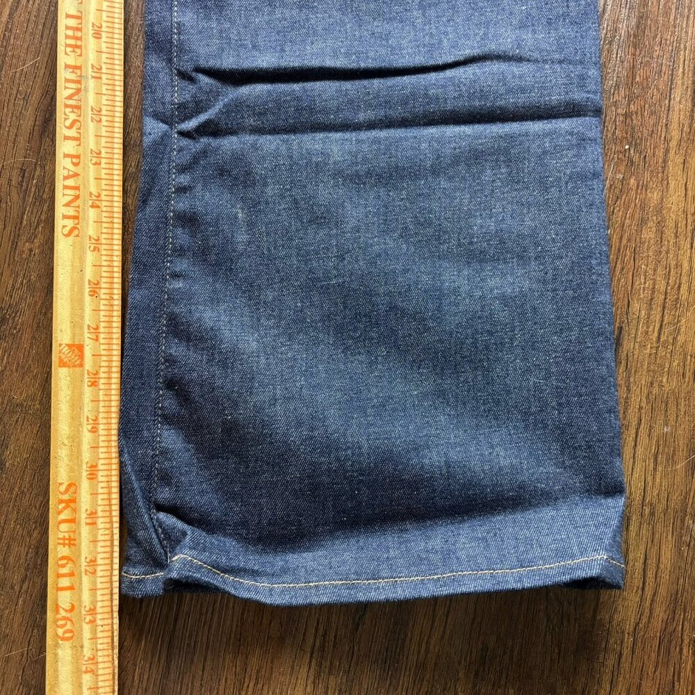 Good American x Calik Denim Boot Cut High Rise Jeans Dark Wash Women’s 28-32 - Picture 12 of 14